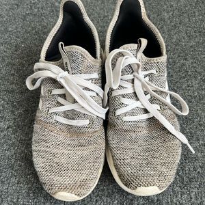 Peppered Adidas Cloudfoam Pure Shoes, size 8